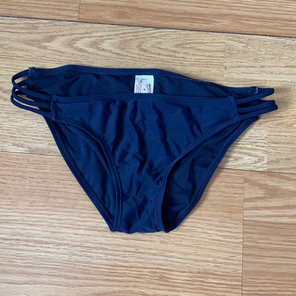 Navy Blue Bikini Bottoms